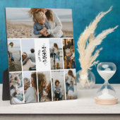 10 Custom Photo Collage Best Mom Ever  フォトプラーク (側面)