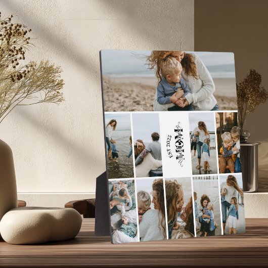 10 Custom Photo Collage Best Mom Ever  フォトプラーク