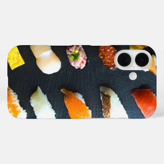 10 kinds of sushi Case-Mate iPhoneケース (裏面 (横))