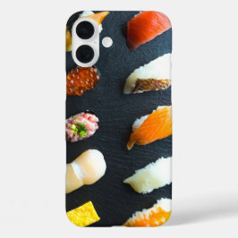 10 kinds of sushi iPhone 16 plusケース
