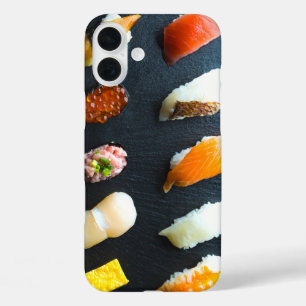 10 kinds of sushi iPhone 16 plusケース