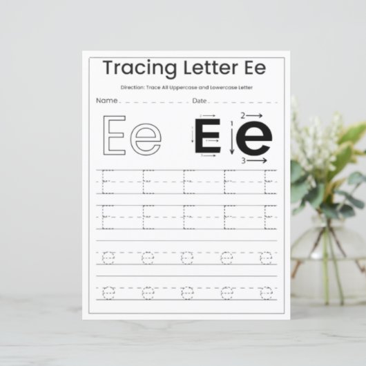 10 Learn To Spell Letter E Teacher Home Schooling (スタンド正面)