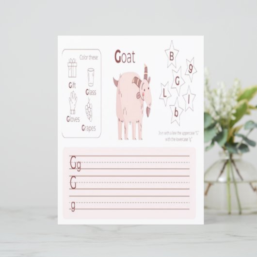 10 Learn To Spell Letter G Teacher Home Schooling (スタンド正面)