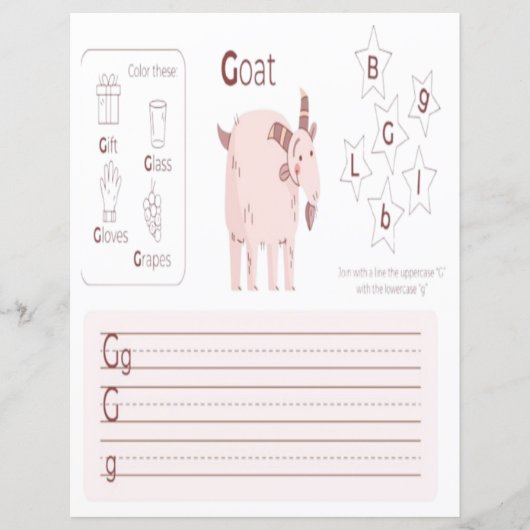 10 Learn To Spell Letter G Teacher Home Schooling (正面)