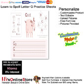 10 Learn To Spell Letter G Teacher Home Schooling
