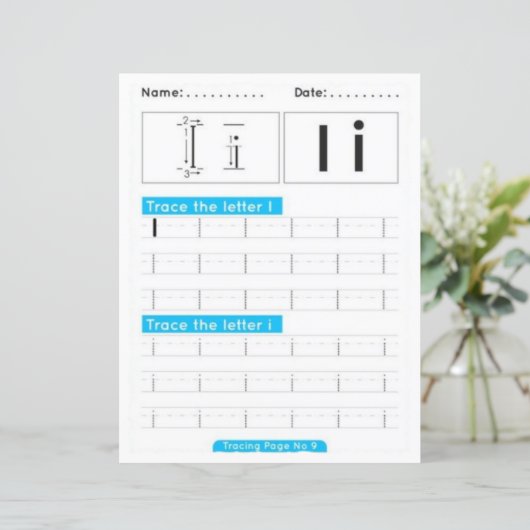 10 Learn To Spell Letter I Teacher Home Schooling (スタンド正面)