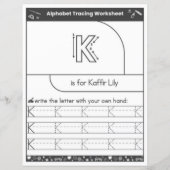 10 Learn To Spell Letter K Teacher Home Schooling (正面)
