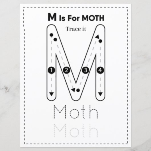 10 Learn To Spell Letter M Teacher Home Schooling (正面)