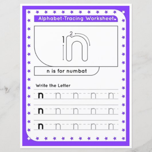 10 Learn To Spell Letter N Teacher Home Schooling (正面)