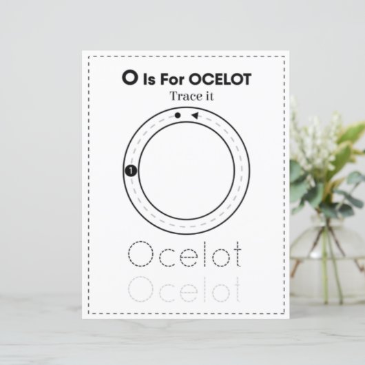 10 Learn To Spell Letter O Teacher Home Schooling (スタンド正面)