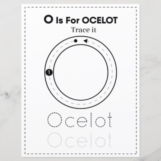 10 Learn To Spell Letter O Teacher Home Schooling (正面)