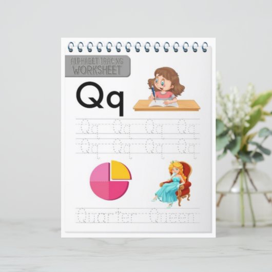 10 Learn To Spell Letter Q Teacher Home Schooling (スタンド正面)