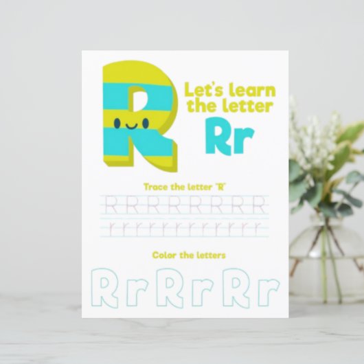 10 Learn To Spell Letter R Teacher Home Schooling (スタンド正面)