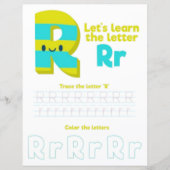 10 Learn To Spell Letter R Teacher Home Schooling (正面)