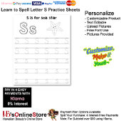 10 Learn To Spell Letter S Teacher Home Schooling