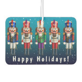 10 Nutty Nutcrackerおもちゃ兵士 カーエアーフレッシュナー (正面)