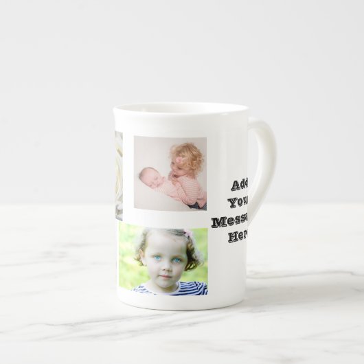 10 ozボーン中国カスタムマグカップZazz_itによる写真の追加 ボーンチャイナマグカップ (正面右)