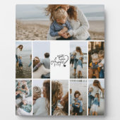 10 Personalized Best Aunt Photo Collage フォトプラーク (正面)