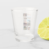 10 Photo Collage ショットグラス (裏面)