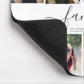 10 Photo Collage Cute Family Love Memory マウスパッド (コーナー)