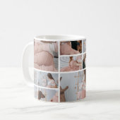 10 Photo In My Merry Pregnant Era Christmas コーヒーマグカップ (正面左)