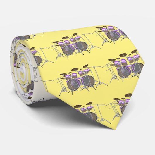 10 Piece Drum Kit: 3D Model: Custom Necktie ネクタイ (ロール)