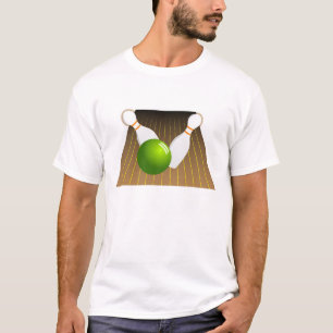10 Pinのボーリング Tシャツ