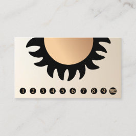 10 Punch Spray Tan Visitお客様ロイヤリティ ロイヤリティカード