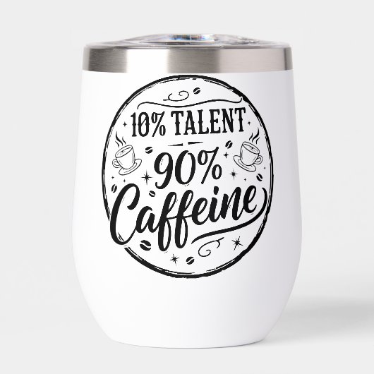 10% Talent 90% Caffeine (正面)
