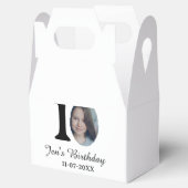 10 th birthday photo bold letter kids name date st フェイバーボックス (オープン)