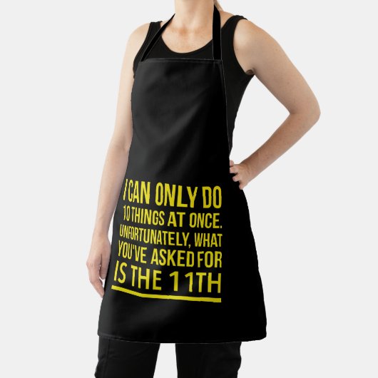 10 things at once funny エプロン (インサイチュ)