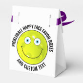 10 xカスタムパーティーブルーアイズハッピー顔 フェイバーボックス (裏面サイド)