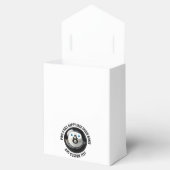 10 xカスタムボールプール8ボールブルーアイズハッピー顔 フェイバーボックス (オープン)