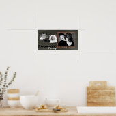 10"x20" 3スロットファミリーコラージュモンタージュアーバンブレード ポスター (キッチン)