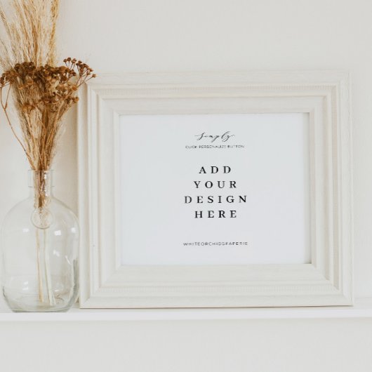 10"x8" ウェディングサイン, オーダーメイドサイン印刷 ポスター