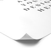 10"x8" 結婚式看板, オーダーメイド看板印刷 ポスター (角)