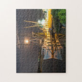 10" x 14"エビのボートのパズル ジグソーパズル (縦)