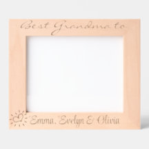 10 x 8インチ、三つ子のおばあちゃん、3人のおばあちゃん、