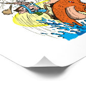 10 x 8プリント-魚釣り漫画 – マスターフィッシャーマン フォトプリント            (角)