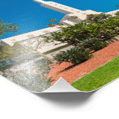 10" x 8"プロフェッショナル写真LDSロサンゼルス寺 フォトプリント (角)