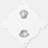 10 x Custom Baseball Party BLUE EYES Happy Face フェイバーボックス (見開き)