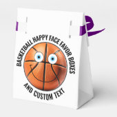 10 x Custom Basketball BLUE EYES Happy Face フェイバーボックス (裏面サイド)