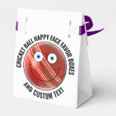 10 x Custom Cricket Ball BLUE EYES Happy Face フェイバーボックス (裏面サイド)