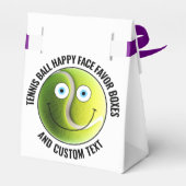 10 x Custom Tennis Ball BLUE EYES Happy Face フェイバーボックス (裏面サイド)