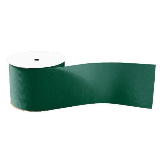10 Yard Spool, Green 3" Wide Grosgrain Ribbon グログランリボン (リール)
