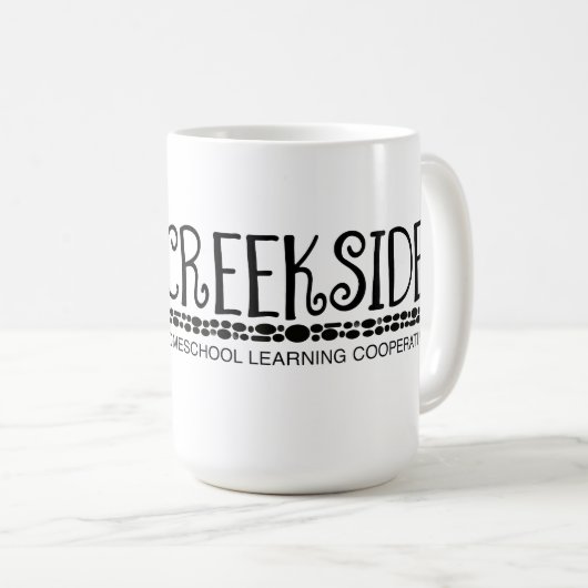 10 year logo コーヒーマグカップ (正面右)