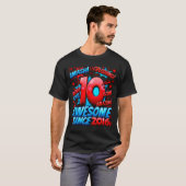 10 Year Old For Boys 10th Birthday Boy 10 Year Old Tシャツ (正面フル)
