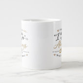 10 Year Wedding Anniversary Mug ジャンボコーヒーマグカップ (正面)