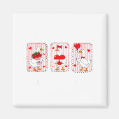 10 Years His Valentine _ Anniversary Couples Valen マグネット (正面)