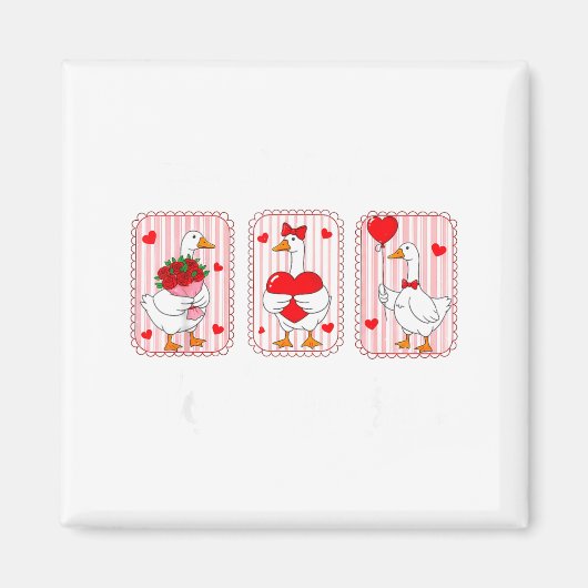 10 Years His Valentine _ Anniversary Couples Valen マグネット (正面)